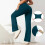 Leggings da donna a vita alta con tasche (1 paio) 4