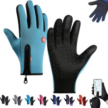 Bomaze Winterhandschuhe, Nirvanapl Ultimate wasserdichte und winddichte Thermohandschuhe, Thermohandschuhe mit Touchscreen für Damen und Herren