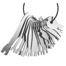 TOMSTRAD Emergency Light Test Keys - Set of 14 Keys