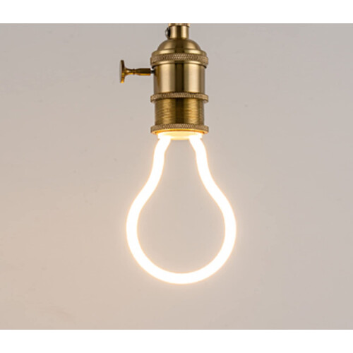 Λαμπτήρες LED 2 τεμαχίων 4W E27, ρετρό απαλό φως για βιτρίνα, συμβατοί με πρίζες E27 2
