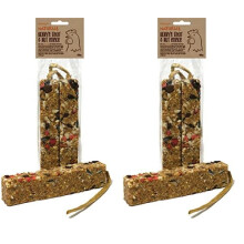 Rosewood Naturals Henny's Fruit and Nut Sticks for Chickens, 150 g VIT-51118 (Pack of 2)
