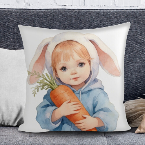 Easter Draw-on Pillowcase 45x45 cm Polyester 1