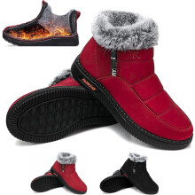 Botines de invierno impermeables para mujer (1 par)