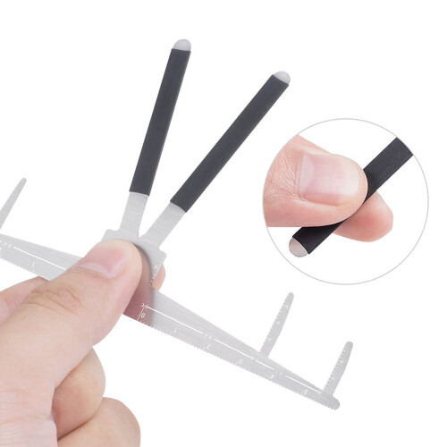 Microblading trepunktsmätlinjal 2