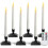 Candele affusolate effetto cera con timer remoto – Confezione da 6 1