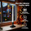 Candele affusolate effetto cera con timer remoto – Confezione da 6 2