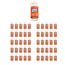 Elitech 50PCS Temperature Data Logger 32000 Points USB Temperature Data Recorder, PDF & CSV Data Report Export, RC-5+