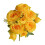 Bouquet di rose di seta iperrealistico a 5 rami 2