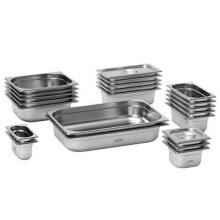 Gastronorm Pan, GN 1/9 65mm, SS201 with Lid