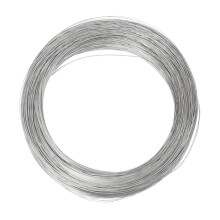 1PCS 10M Stainless Steel Spring Wire Rope Single Full Hard Wire Spring Steel Wires (0.6MMX10M)