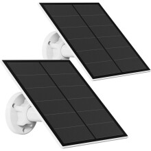 Solar Panel for Security Camera, 5W USB Solar Panel Charger for Outdoor Rechargeable Battery Camera, Solar Panels with 9.8ft Cable, IP65 Waterproof,