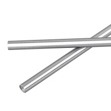 Linear Rod 2pcs 12mm x 350mm Linear Motion Rod Shaft Guide,12mm Diameter Hardened Rod Chrome Plated Straight Bearing