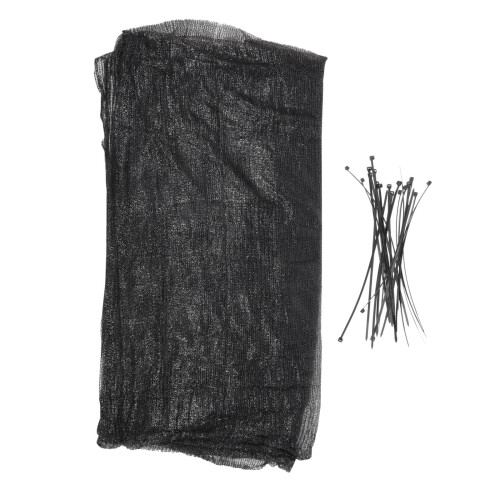 Σκίαση ήλιων κήπων Net600x400cm μαύρο πλέγμα PE για τον προστάτη βεραντών Patios