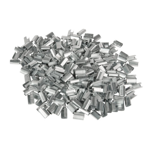 12mm Metal Semi Open Strapping Seals for Polypropylene Hand Strapping (2000)
