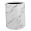 FRCOLOR Bathroom Trash Can Marbled Holder Beautiful Garbage Bin Office 4