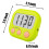 GYDEK digital kitchen timer green 2-pack 8