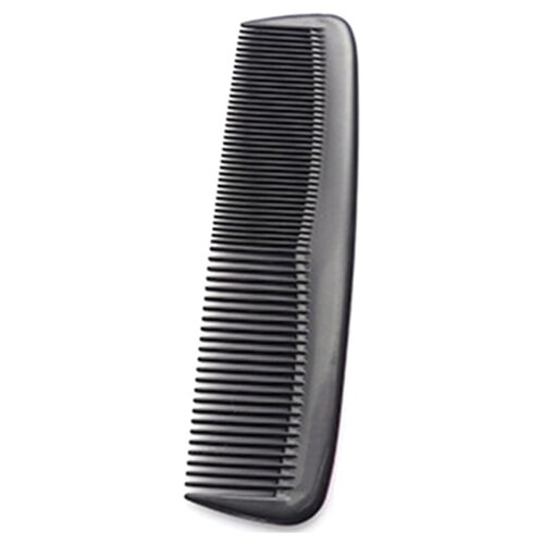 Sort plastik stylingkam 12,9 cm