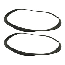 2x Scaun de coafat Salon Frizerie Bază Hidraulică Inel de cauciuc Garnitură TRIM Protecție