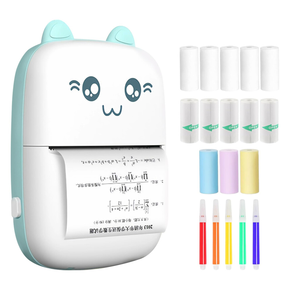 Photos - Other Office Equipment Mini Thermal Printer,Bluetooth Labler Maker,Portable Thermal Printing Machine for Picture DIY Handcraft List Meno Notes Jour
