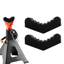 6Ton Universal Jack Stand Pad Rubber Slotted Lfiting Lift Pads Frame Rail Pinch Weld Floor Adaptor Car Repair Tool Safety Grip Pads