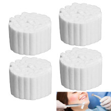 200pcs Nasal Plugs Cotton Rolls,Dental Cotton Gauge Rolls,Safety First Aid Group Nasal Plugs, Highly Absorbent Cotton Rolls Nosebleed Accessories Nat