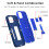 Capa para iPhone 13 com suporte e protetores de tela de privacidade. 3