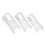 Flute mouthpiece transparent replacement set 3 pcs 5