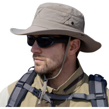 Sombreros de sol BLSCODE para mujer y hombre, protección UV, sombrero de verano de ala ancha, plegable, UPF50, sombrero vaquero, sombreros de