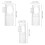 Flute mouthpiece transparent replacement set 3 pcs 2