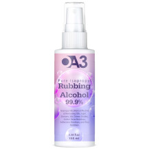 OA3 All-Purpose Rubbing Alcohol | 99% Pure Isopropyl Alcohol (Isopropanol IPA) | Powerful Cleaner and Degreaser for Home, Office, and Industrial Use