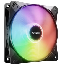 be quiet! Light Wings LX 120mm PWM Reverse Black fan, optimized and reversed blades, ARGB LEDs, extraordinary air pressure, ideal as side or bottom i