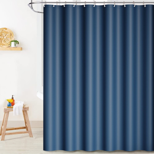Επένδυση κουρτίνας μπάνιου PEVA 48x72", αδιάβροχη, πλενόμενη στο πλυντήριο, ελαφριά, 1