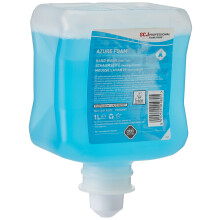 DEB AZU1L Azure Foam Refresh Hand Wash, 1L, Pack of 6