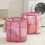 Mesh Foldable Laundry Basket with Handles 3