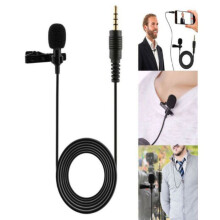 Small Microphone Mobile Phone Clip-on 3.5mm Jack Wired Portable Condenser Microphones Audio Accessories For Smart Phones