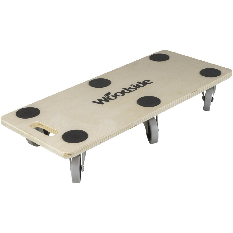 Woodside Transport Roller Dolly Trolley 300Kg Capacity Furniture Removal Platform Wheels 12033256