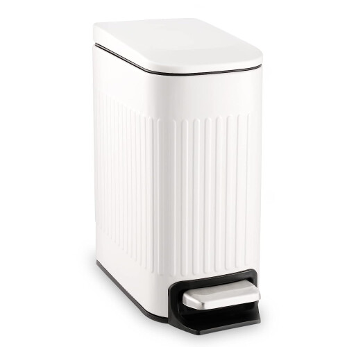 Κάδος απορριμμάτων Slim6L από ανοξείδωτο ατσάλι με καπάκι Soft-Close 1