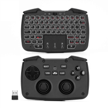 1 * Teclado de control de juegos 1 * Cable USB - Negro