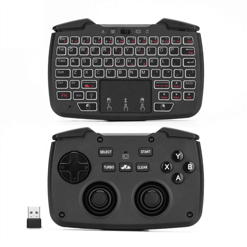 1 * Teclado de control de juegos 1 * Cable USB - Negro