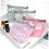 Carteira Tineasur Multicolorida em PVC para Mulheres e Meninas com Fecho em Zíper, Espaço Compacto para Chaves e Dinheiro, 11,4 cm (4,5 polegadas) 3