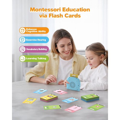 Pratkort för småbarn 1-4 år, Montessori 2