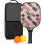 Σετ ρακέτες Pickleball με 2 μπάλες και τσάντα – Ρακέτες από fiberglass με λουλούδια, 1