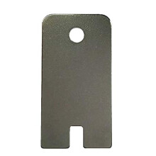 Dual Prong Metal Key for Toilet Tissue and Paper Hand Towel Dispensers. Fits Tork, Lotus and Others.