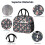 Isolierte Lunchbox mit Blumenmuster für Damen (1 Stück) 4