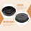 Hand Pump Rubber Piston Replacements for Well Fittings (2pcs, Black) 2