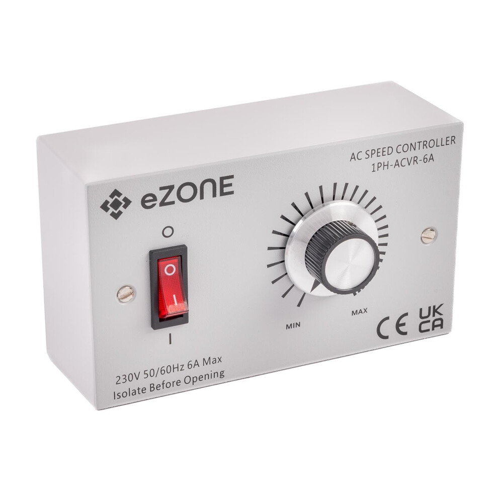Extractor Fan Speed Controller 6A 230V Industrial & Commercial Building Ventilation Restaurant Takeaway Warehouse 87602364