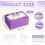 Κιτ 2Boxes Knit Blockers & Pins, Χτένες για μπλοκάρισμα πλεξίματος, ράψιμο βελονάκι, δαντέλα, 2