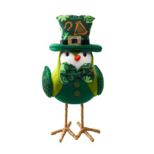Yurqghjb St. Patricks Day Gnome Plys Grøn Svensk Tomte (B)