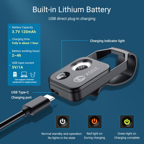 Teleobiectiv cu zoom 200X pentru iPhone, Samsung, Android – Obiectiv de telefon cu microscop HD 2