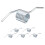 OUNONA 6 Pcs Spring for Hydraulic Jack Horizontal Spare Part 4